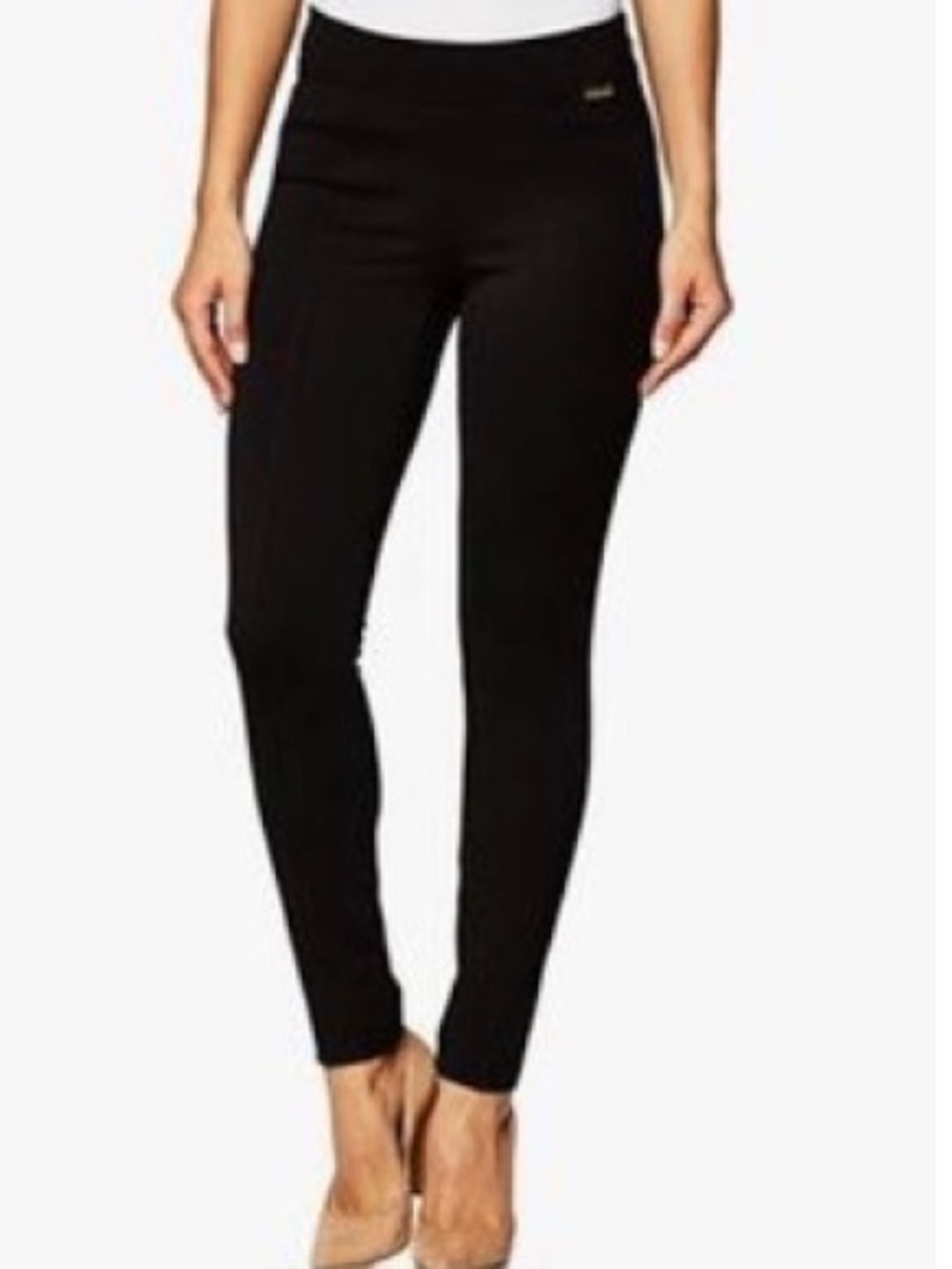 Calvin Klein Black Skinny Ponte Pants
